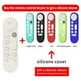 thumbnail image 2 of New For Google TV Streamer 4K HDR Voice Bluetooth IR Remote Control With Cover, 2 of 6