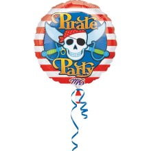 18 Inch Pirate Party Foil Balloon