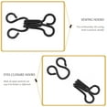 thumbnail image 3 of OATIPHO 50Pcs Black Coat Eye Fasteners Made of Copper Lightweight Sewing Hooks for Windbreakers and Coats, 3 of 7