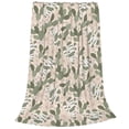 thumbnail image 2 of Rateoe Halloween Cactus Print Fuzzy Fleece Throw Blanket Extra Large,Super Soft,Fluffy and Warm Blankets for Couch,Bed,All Season Use (60"x50"), 2 of 8
