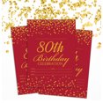 thumbnail image 1 of Darling Souvenir Red Birthday Invitation Card 28 Pcs Fill or Write In Blank Invites Printable Party Supplies 5 x 7 Inches, 1 of 4