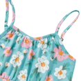 thumbnail image 6 of Ruyang Teen Girls Hawaiian Casual Sundress Print A-Line Suspender Sleeveless Dresses Summer Lightweight Breathable Beach Dresses, 6 of 7