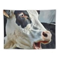 thumbnail image 5 of BCIIG Cow with Bell Tapestry Wall Hanging Unique Style Graphic Tapestries Home Wall Decor Art for Living Room Bedroom Apartment Farmhouse Dorm 40x30inch, 5 of 6