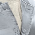 thumbnail image 4 of Men's G-III Sports by Carl Banks  Gray Las Vegas Raiders Adaptive Full-Snap Varsity Jacket, 4 of 4