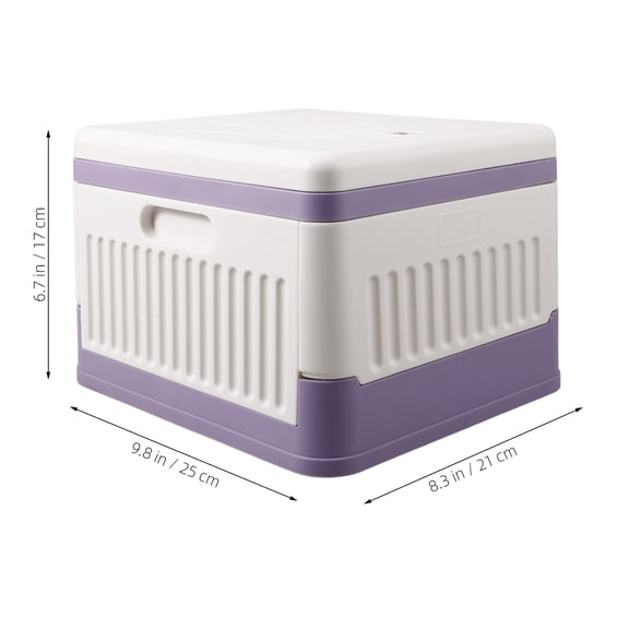 FRCOLOR Portable Toilet for Adults Foldable Potty Commode Travel Child Purple