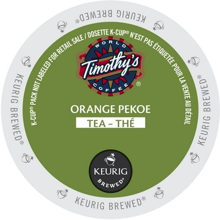 Timothy's Orange Pekoe, K-Cup Portion Pack for Keurig Brewers (96 Count) (4x16oz)