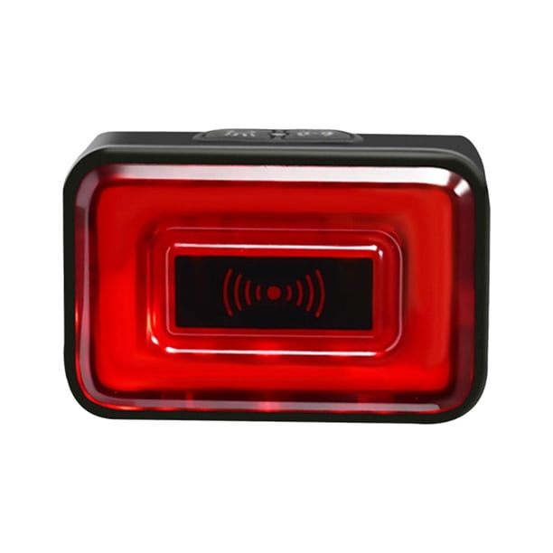 Luz trasera de advertencia de para bicicleta, luz estroboscópica de alto brillo, luz trasera para bicicleta, luz trasera para bicicleta de