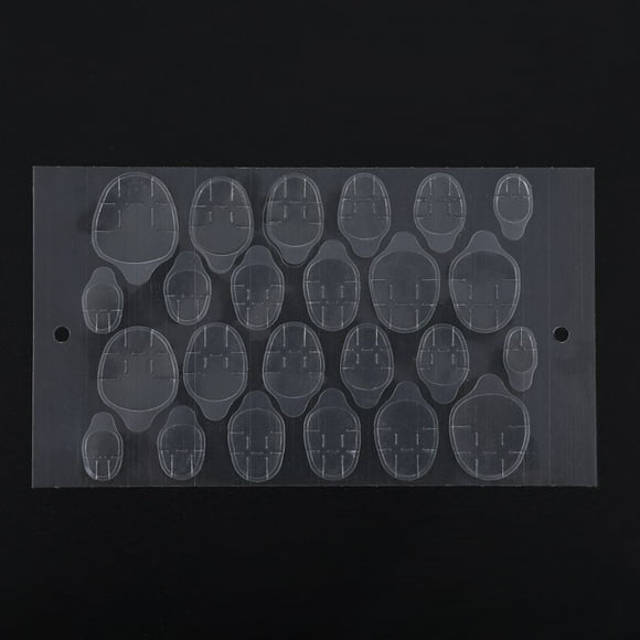 Transparent Sticker,Double Sided Adhesive Glue Clear Sticker Manicure Tools Rapid Response