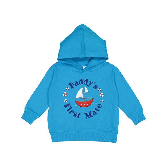 Inktastic Daddy's First Mate Toddler Hoodie