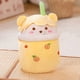 thumbnail image 3 of Oso de peluche de dibujos animados Kawaii, almohada en forma de taza de té de burbujas, juguetes de peluche, cojín trasero suave relleno de la vida Real, divertido regalo de comida Boba, 3 of 5