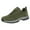 Army Green, variant on Slip On Sneakers Men Mens Breathable Walking Tennis Running Shoes Blade Fashion Sneakers Army Green,10.5