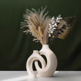 thumbnail image 4 of AMLESO 2 Pieces Flower Vase Floral Arrangement Flower Pot Crafts Decorative Vases Table, 4 of 8