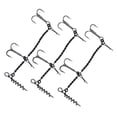 thumbnail image 2 of ZheElen Premium Fishing Platform System Heavy Stinger Pike Rig Corkscrew For Popular Spins Durable. With Large Sardines 3pcs, 2 of 6