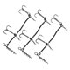 thumbnail image 1 of Naiovety Aparejo Belly Bar Heavy Stinger para lucios, resistente y con forma de sacacorchos, que incluye sardinas grandes y reduce el espacio Pescar 3 piezas, 1 of 6