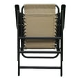 thumbnail image 3 of Suspension Folding Chair Beige 2pk, 3 of 9