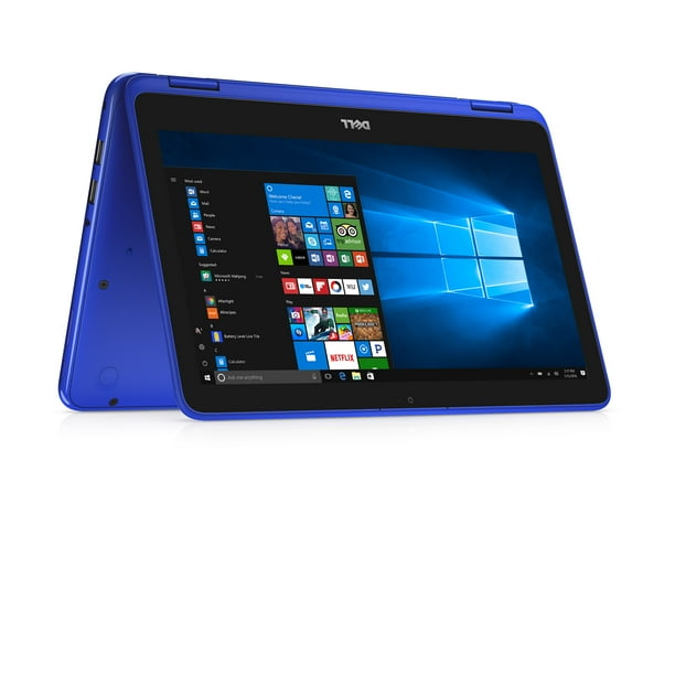 Dell Inspiron Iblu 11 6 Laptop Touchscreen Windows 10 Home Intel Core M3 7y30 Processor 4gb Ram 500gb Hard Drive Walmart Com Walmart Com