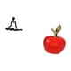 thumbnail image 5 of Figura de escritorio de pensador, escultura abstracta, estatua de cerámica, adorno de fruta artificial, artesanía creativa de mesa, adecuada para sala, 5 of 8