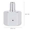 thumbnail image 4 of CO2 Adapter, Durable Stable Long-term Use No Rust Soda CO2 Adapter, Artisan Lovers For Home Brewers, 4 of 8