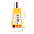 thumbnail image 4 of WorkPro Appareil de vérification de prises de circuits à 3 fils, 4 of 5