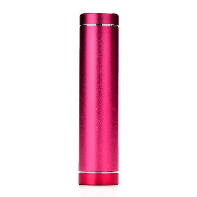 Aluminum Cylindrical Mini Battery Bank Power Back Case Cellphone 18650 Battery Backup Charger DIY Box