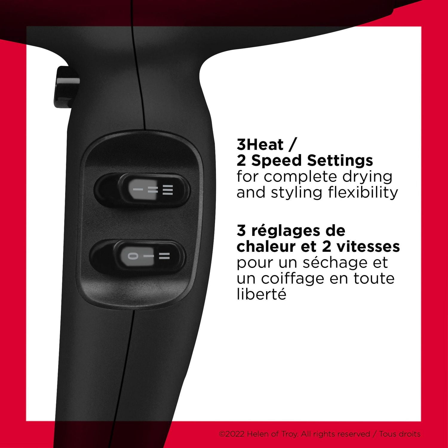 Sèche-cheveux Revlon Salon Séchage Rapide, Noir Sechange et Coiffant Plus Rapides