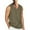 Army Green, variant on BXINGOHAI Men's Sleeveless Tank Tops Solid Color V Neck Tee Muscle Slim T Shirts Summer Workout Bodybuilding Thin Vest Top Today Army Green,XL