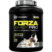 Forzagen Whey Protein Powder - Protein Shakes with 25g of Protein Low Carb Protein Powder | No Sugar Added | Best Protein Powder Tasting | Mass Gainer | Weight Gainer | 5LBS (Cookies & Cream)