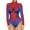 Light Blue, variant on COOLIK Women's Sexy Spider Costume Women's Cosplay Superhero Anime Jumpsuit Halloween Costume