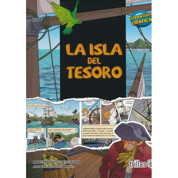 LA ISLA DEL TESORO EDITORIAL TRILLAS SA DE CV ROBERT LOUIS STEVENSON