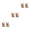 thumbnail image 3 of Destyer 2piece Stable Fixed Reflective Magnets For Car No Damage And Easy To Apply Christmas Decorations Deer 3Set, 3 of 6