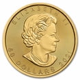 thumbnail image 2 of 2021 Canada 1 oz Gold Maple Leaf BU, 2 of 4
