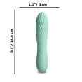 thumbnail image 5 of Desire Destiny G-Spot Vibrator, Mint, 5 of 5