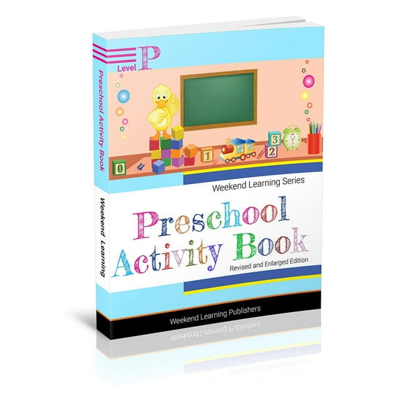 Preschool Activity Book Weekend Learning Series