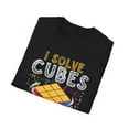 thumbnail image 4 of I Solve Cubes Superpower Funny Speed Cubing Graphic Novelty Unisex T-Shirt, 4 of 4