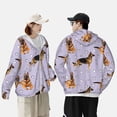 thumbnail image 4 of Vsdgher Sweat à Capuche Imprimé Chien Berger Allemand pour Hommes Femmes, Manches Longues Protection Solaire Pêche pour Course Natation-TG, 4 of 7