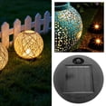 thumbnail image 5 of 3.15 inch Solar Light Replacement Top, Waterproof Round Solar Panel for Outdoor Hanging Lanterns, Extended Working Time, Black, 5 of 7