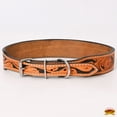 thumbnail image 4 of HILASON Western Genuine Leather Heavy Duty Dog Collar Geometry Design Studded Beads Large, 4 of 4