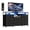 Black, variant on Kicctian 11 Drawers Dresser for Bedroom with LED Lights & Charging Station,Dresesr Chests of Drawers with Open Shelves,Black