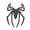 Black, variant on 3D Spider Emblems Badges Car Stickers Car Decoration for AirPods O5O6 J5J2