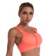 thumbnail image 1 of Sujetador deportivo de gran tamaño con cremallera frontal sin aro de acero fruncido Yoga Fitness running Lady ropa interior a prueba de golpes hermoso chaleco, 1 of 5