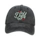 thumbnail image 1 of Gorra de béisbol bordada con visera para el sol, gorra de golf, regalo para el Día del Padre, transpirable para hombre. Negro, 1 of 9