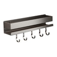 thumbnail image 4 of Lipstore Shower Shelf Modern Bathroom Shower Organizer for Kitchen Home Dressing Room with Hooks, 4 of 8