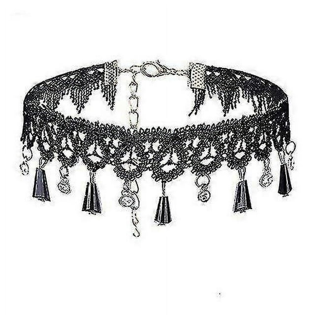 Lace Necklace Gothic Choker N Jewelry For Women And Girls In