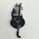 thumbnail image 1 of Relojes de pared con diseño de gatos que mueven la cola, ideales para decorar el hogar, la sala de estar y la habitacin de los niños., 1 of 4
