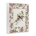 thumbnail image 2 of Stupell Industries Traditional Perched Bird with Dainty Roses White Framed Giclee Art, 16 x 20, by Sally Swatland, 2 of 8