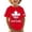 Red, variant on OOOUM Boys Short Sleeve T-Shirt Canadian National Day Graphic Basic Tees Active Breathable Running Shirt Top For Soccer Black 13-14 Years