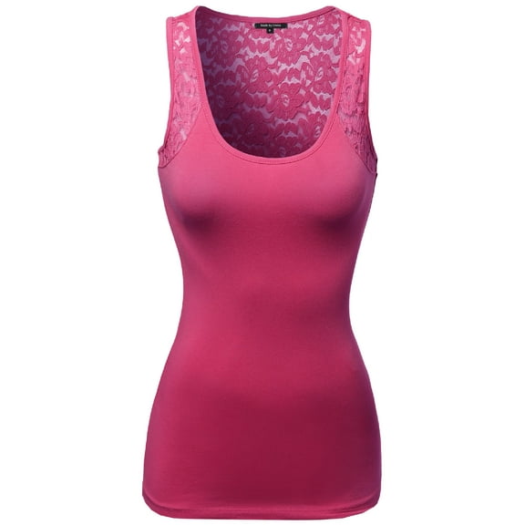 FashionOutfit Women's Super Strech Soft Cotton Sleeveless Tank tops