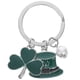 thumbnail image 1 of KAKOWELY Llavero con colgante de trébol para el Día de San Patricio, llavero decorativo para bolso, 1 of 5