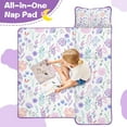 thumbnail image 4 of Pioneer Flower Floral Print Pattern Toddler Nap Mats for Kids Preschool,Sleeping Mat Bag or Kids,Toddler Sleeping Bag,Toddler Nap Mat or Daycare, 4 of 6