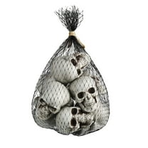 10Pcs Halloween Mini Skeleton Head Terrifying Table Decor Skull Heads Scary Props Halloween Decor Props Skulls Decoration